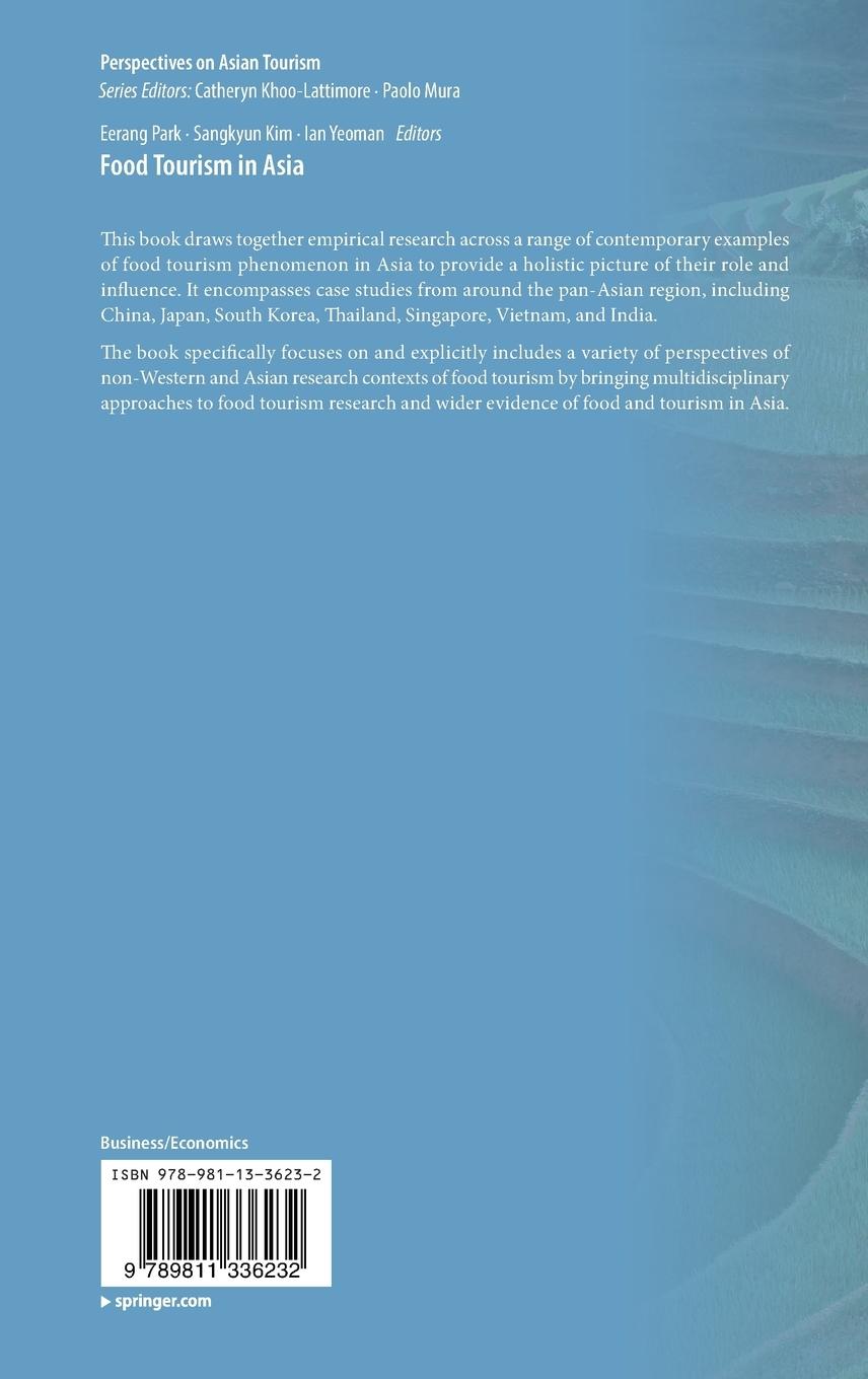 Rückseitencover Food Tourism in Asia