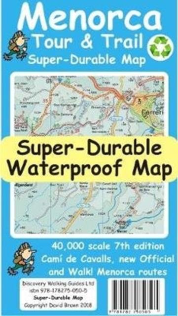 Vorderes Coverbild Menorca Tour and Trail Map
