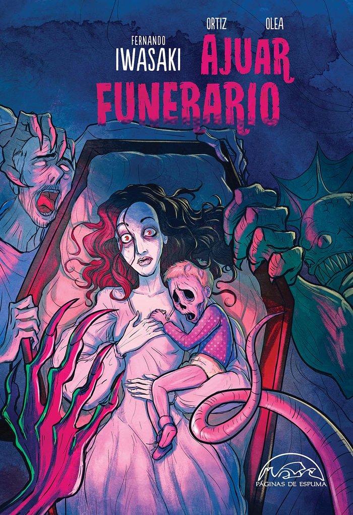 Vorderes Coverbild Ajuar funerario : el cómic : difuntos, infantes y monstruos