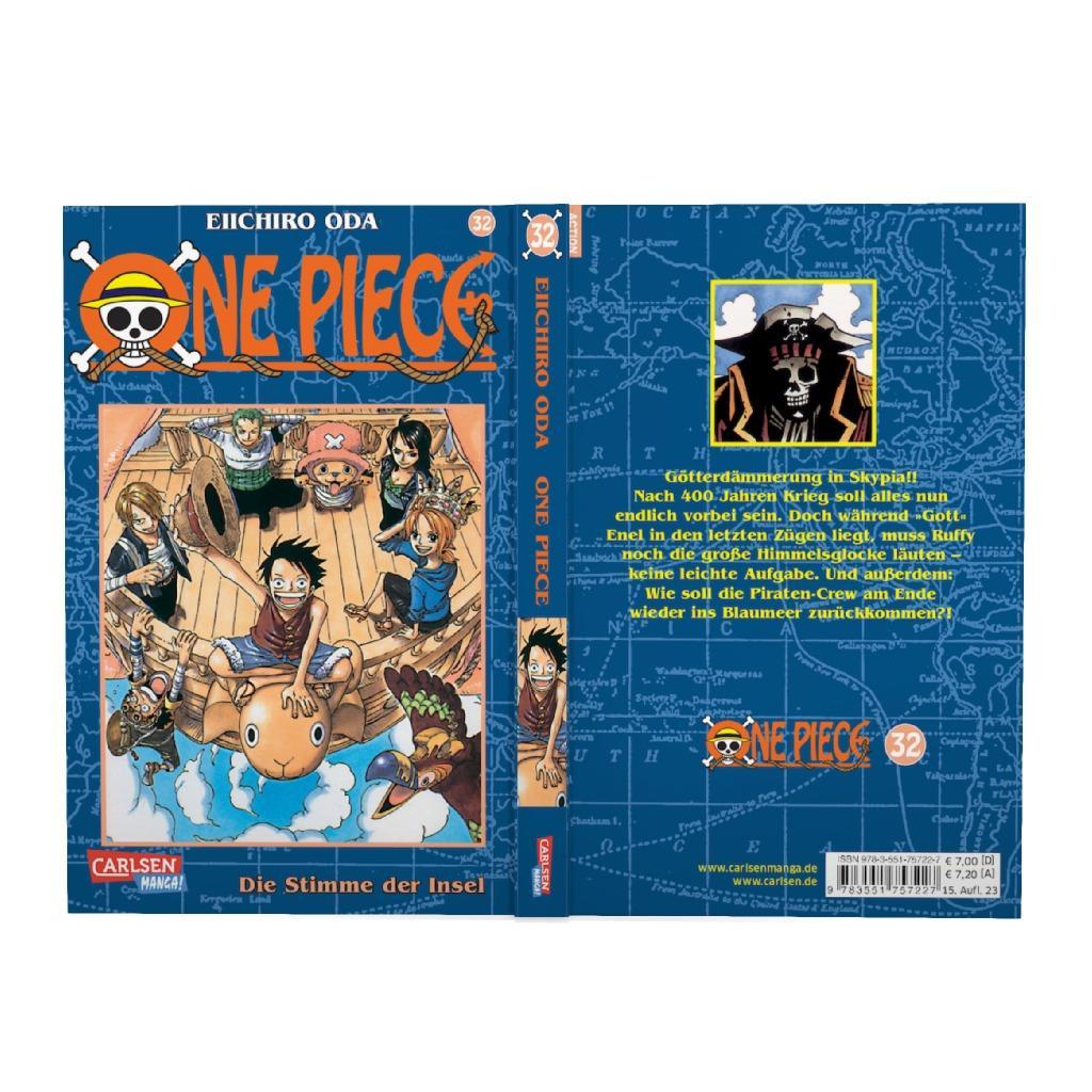 Beispielinhalt (Bild) One Piece 32. Die Stimme der Insel