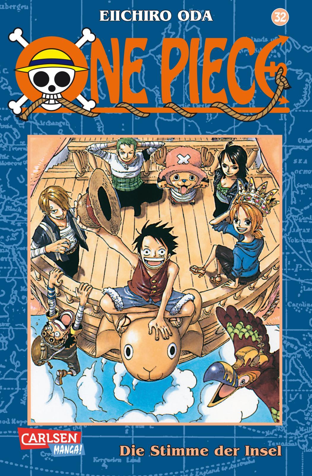 Vorderes Coverbild One Piece 32. Die Stimme der Insel