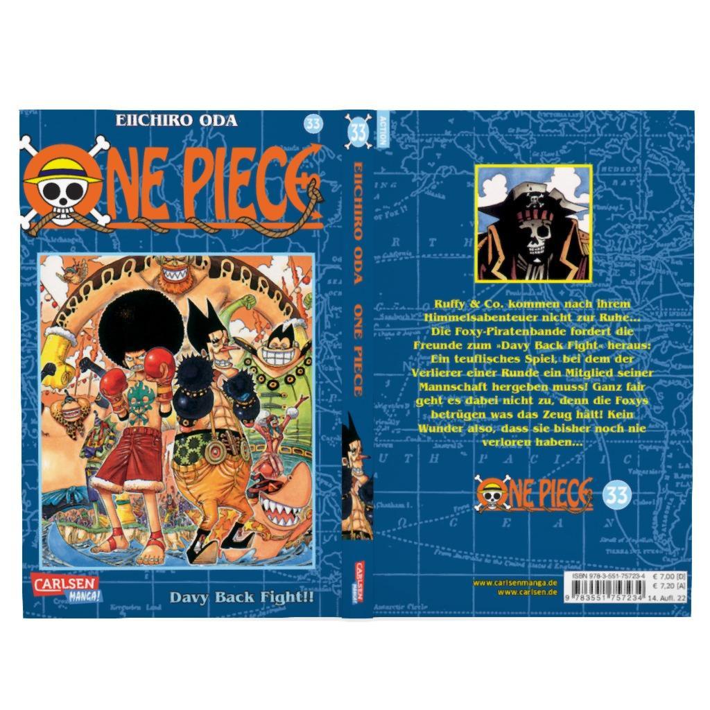 Beispielinhalt (Bild) One Piece 33. Davy Back Fight!!