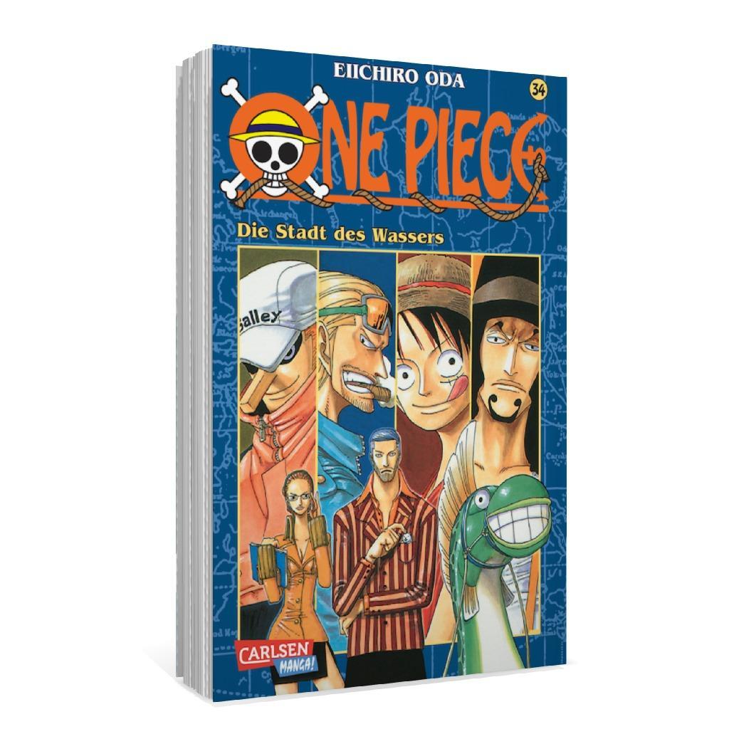 Beispielinhalt (Bild) One Piece 34. Die Stadt des Wassers