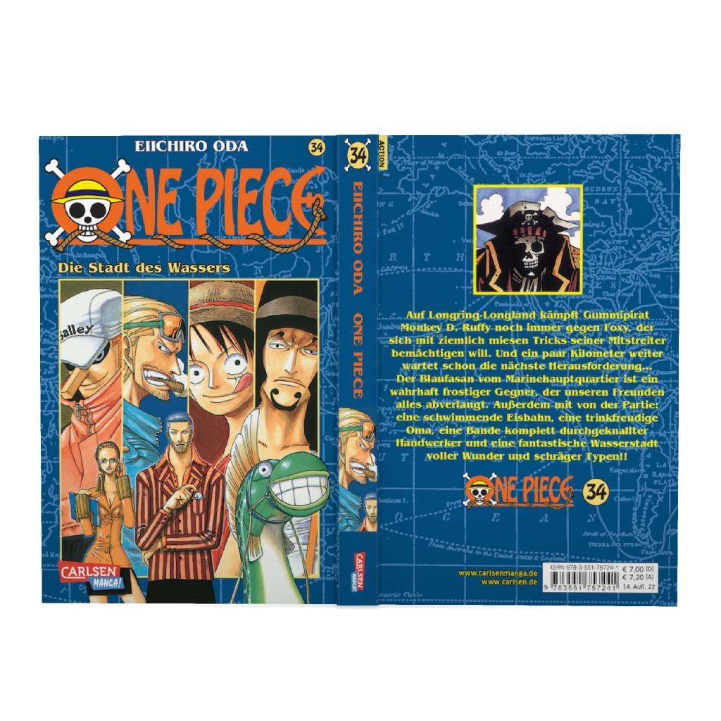 Beispielinhalt (Bild) One Piece 34. Die Stadt des Wassers