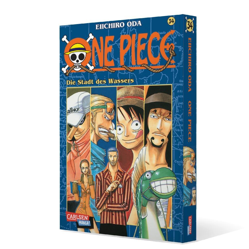 Beispielinhalt (Bild) One Piece 34. Die Stadt des Wassers