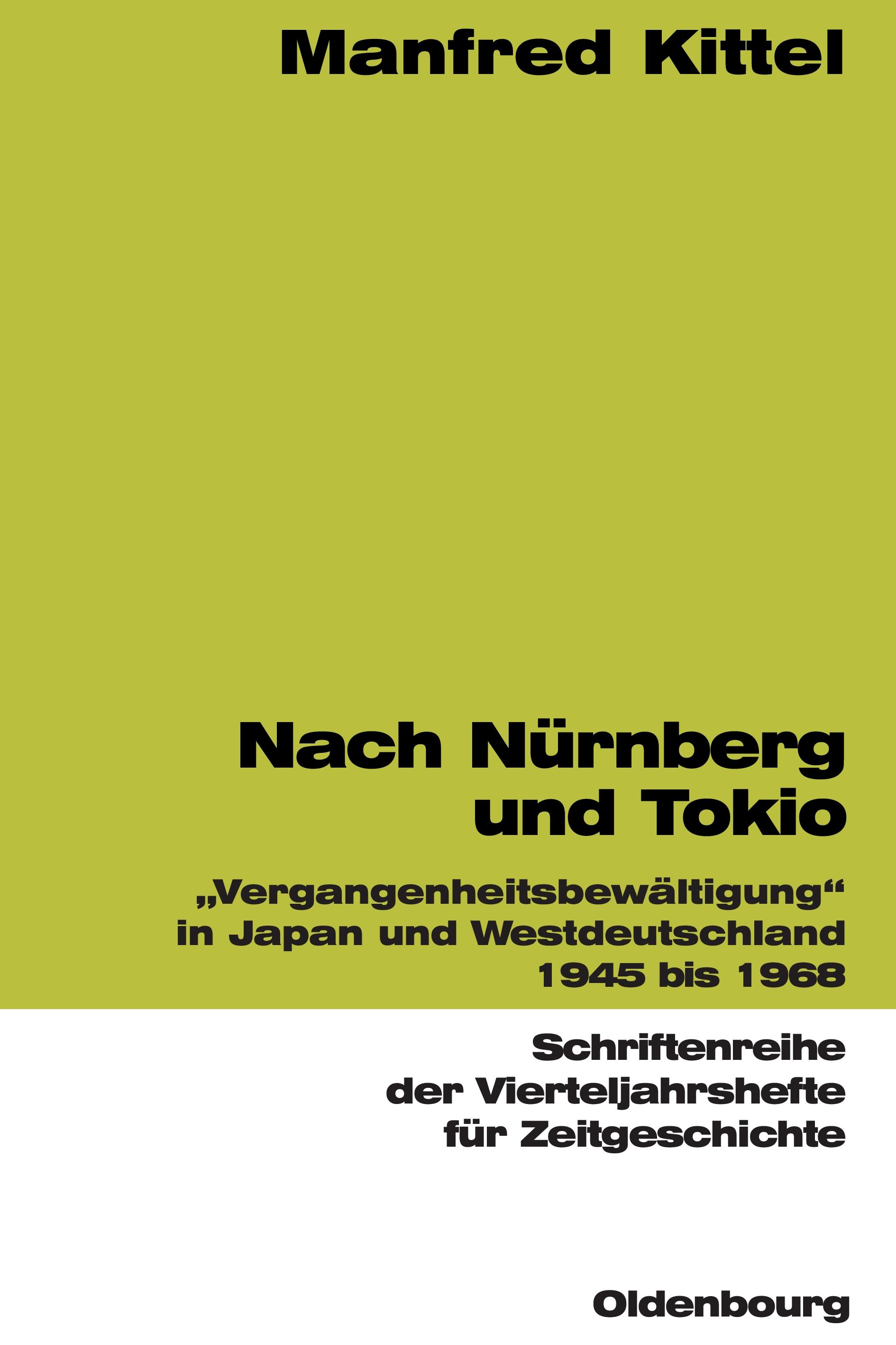 Vorderes Coverbild Nach Nürnberg und Tokio
