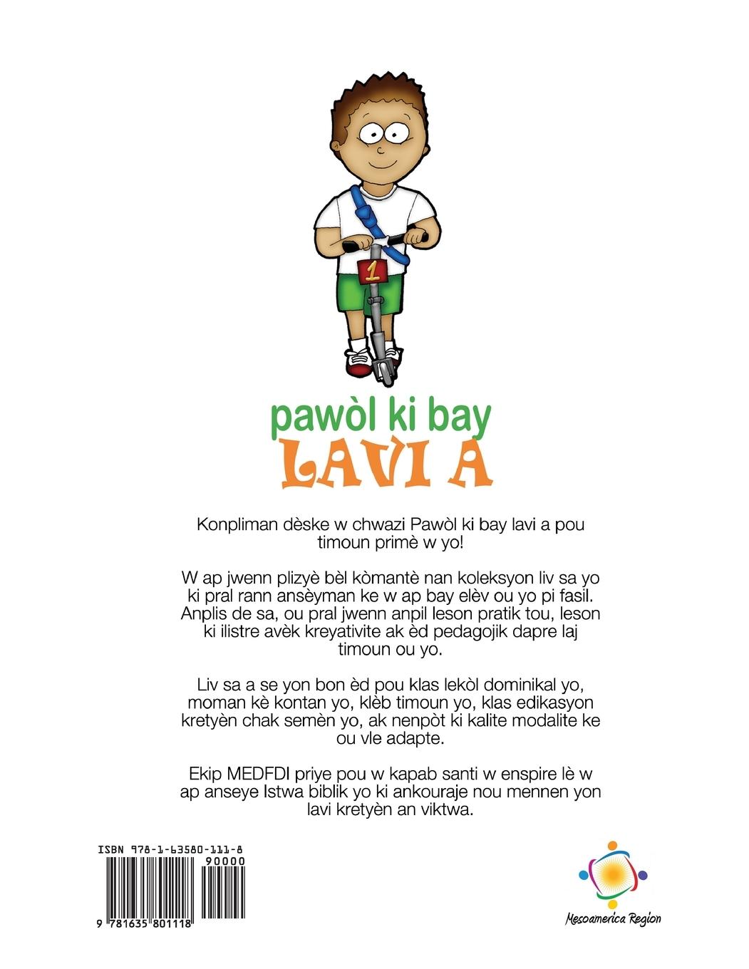 Rückseitencover Pawol ki bay lavi a, ane 3, pwofese