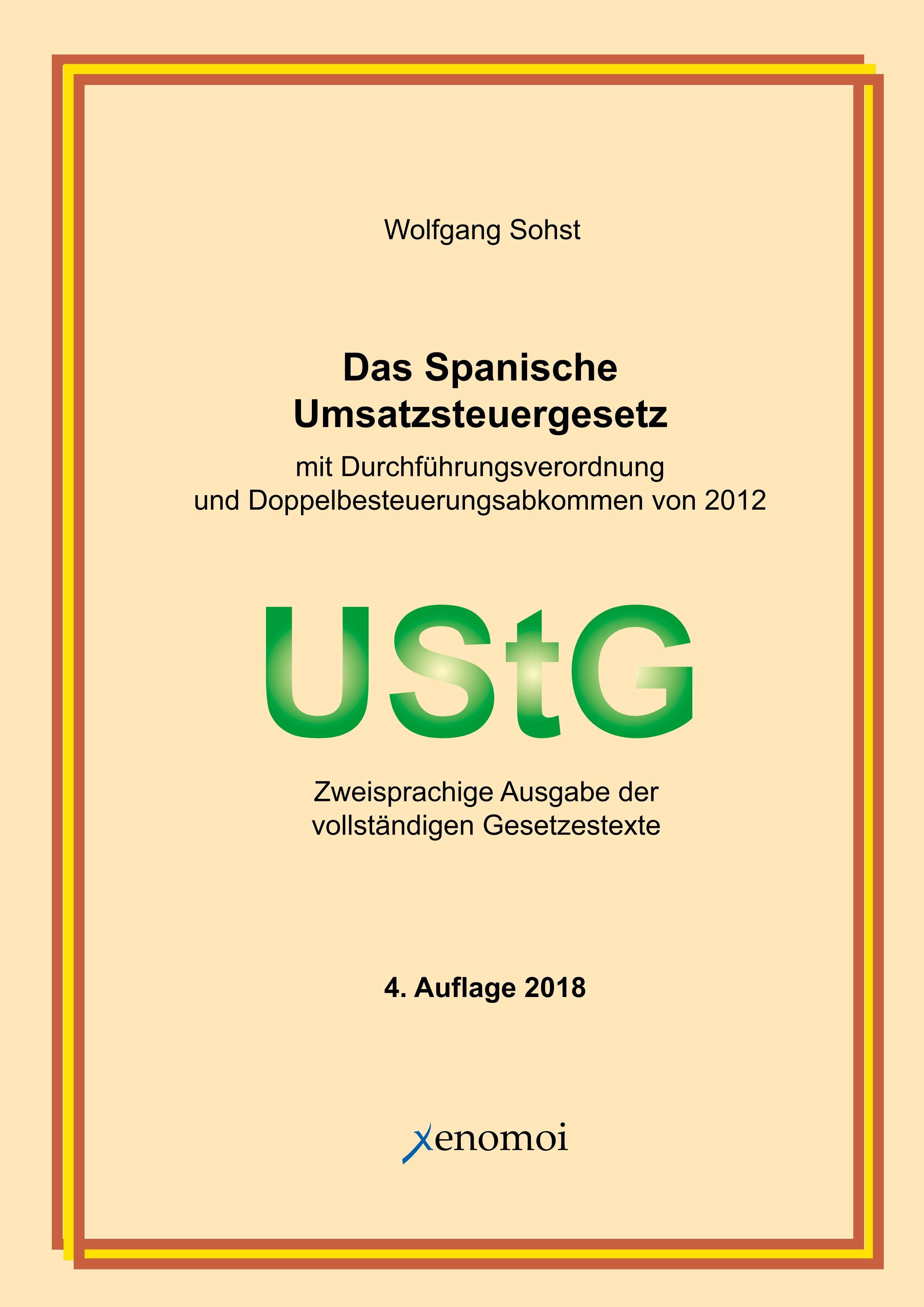 Vorderes Coverbild Das Spanische Umsatzsteuergesetz