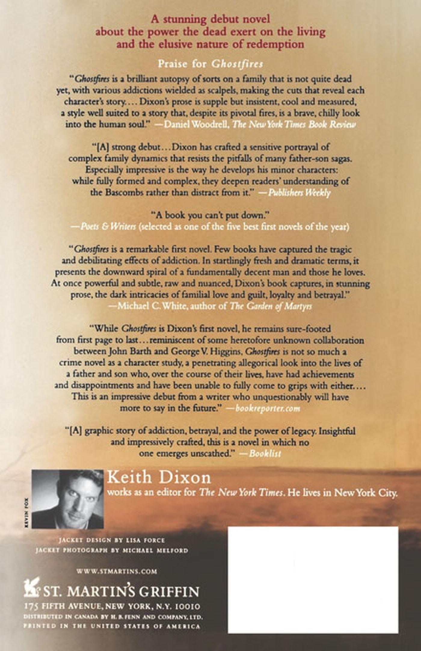 Rückseitencover Ghostfires