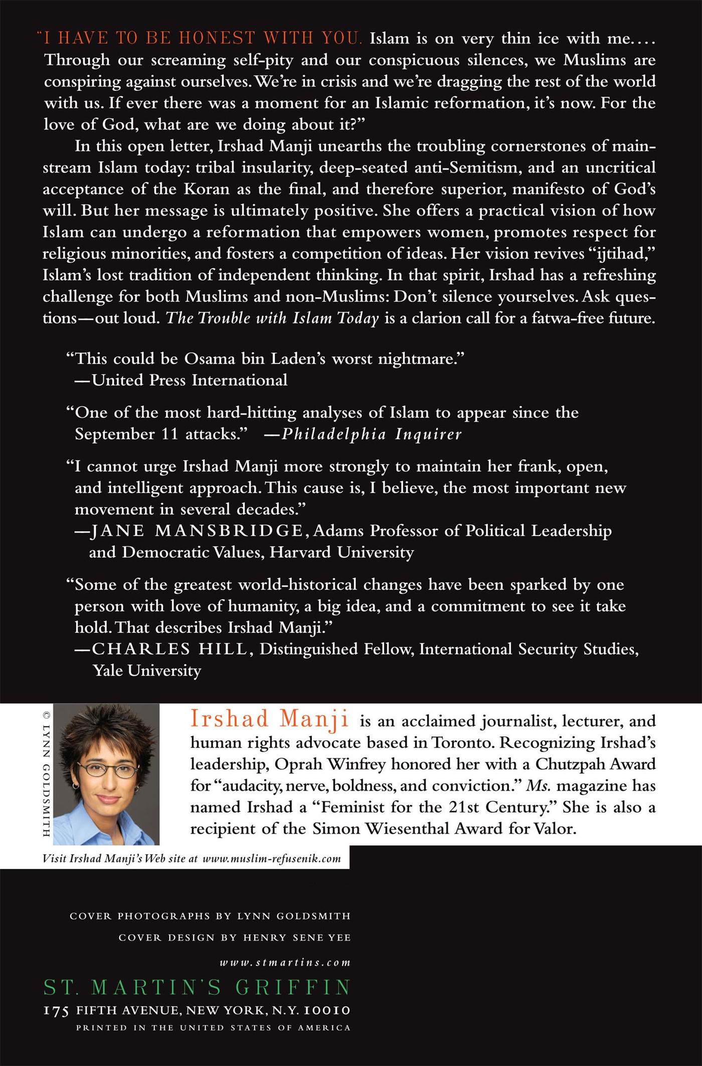 Rückseitencover Trouble with Islam Today