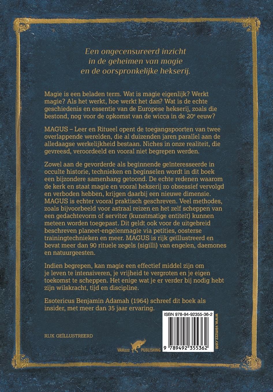 Rückseitencover Magus Leer & Ritueel