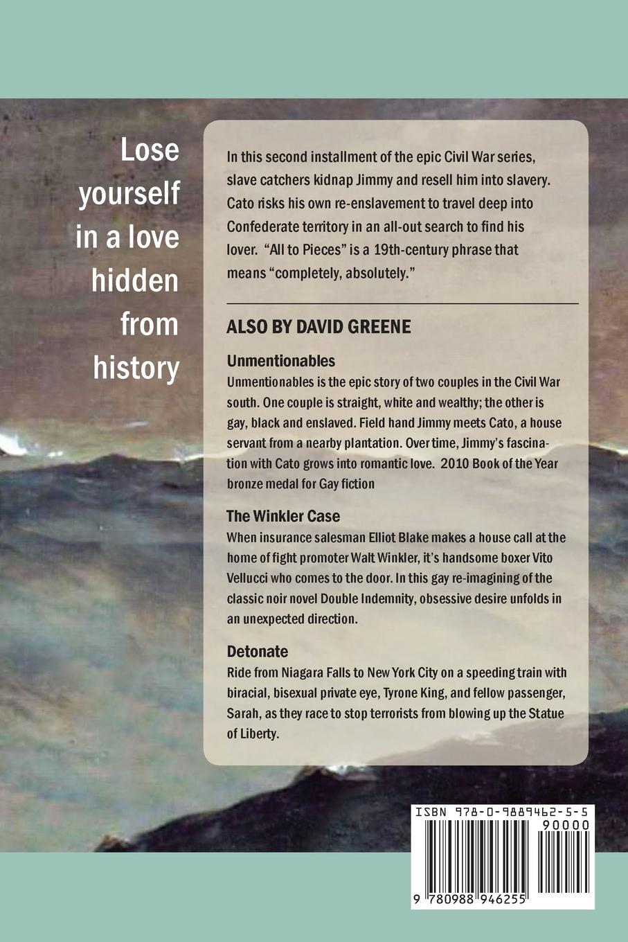 Rückseitencover All to Pieces