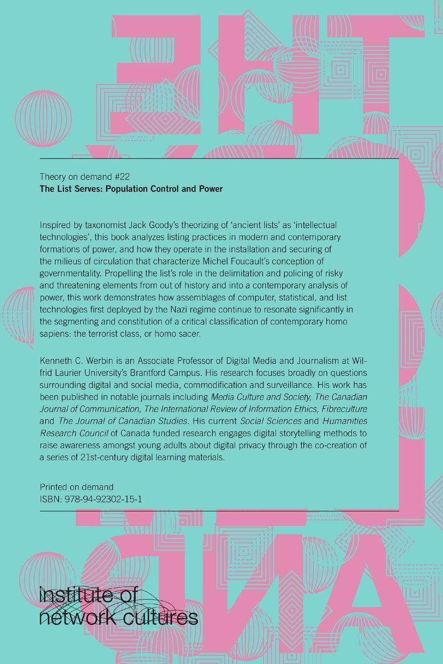 Rückseitencover The List Serves