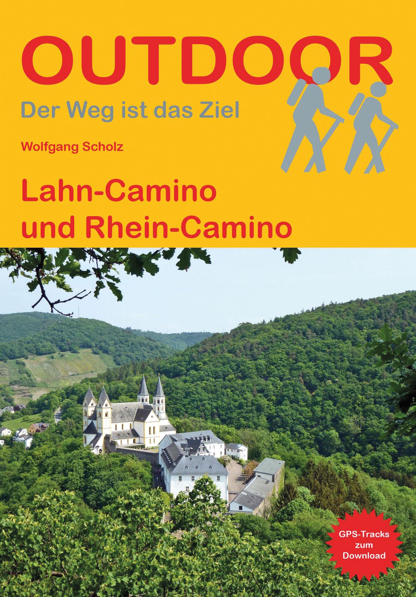 Vorderes Coverbild Lahn-Camino und Rhein-Camino