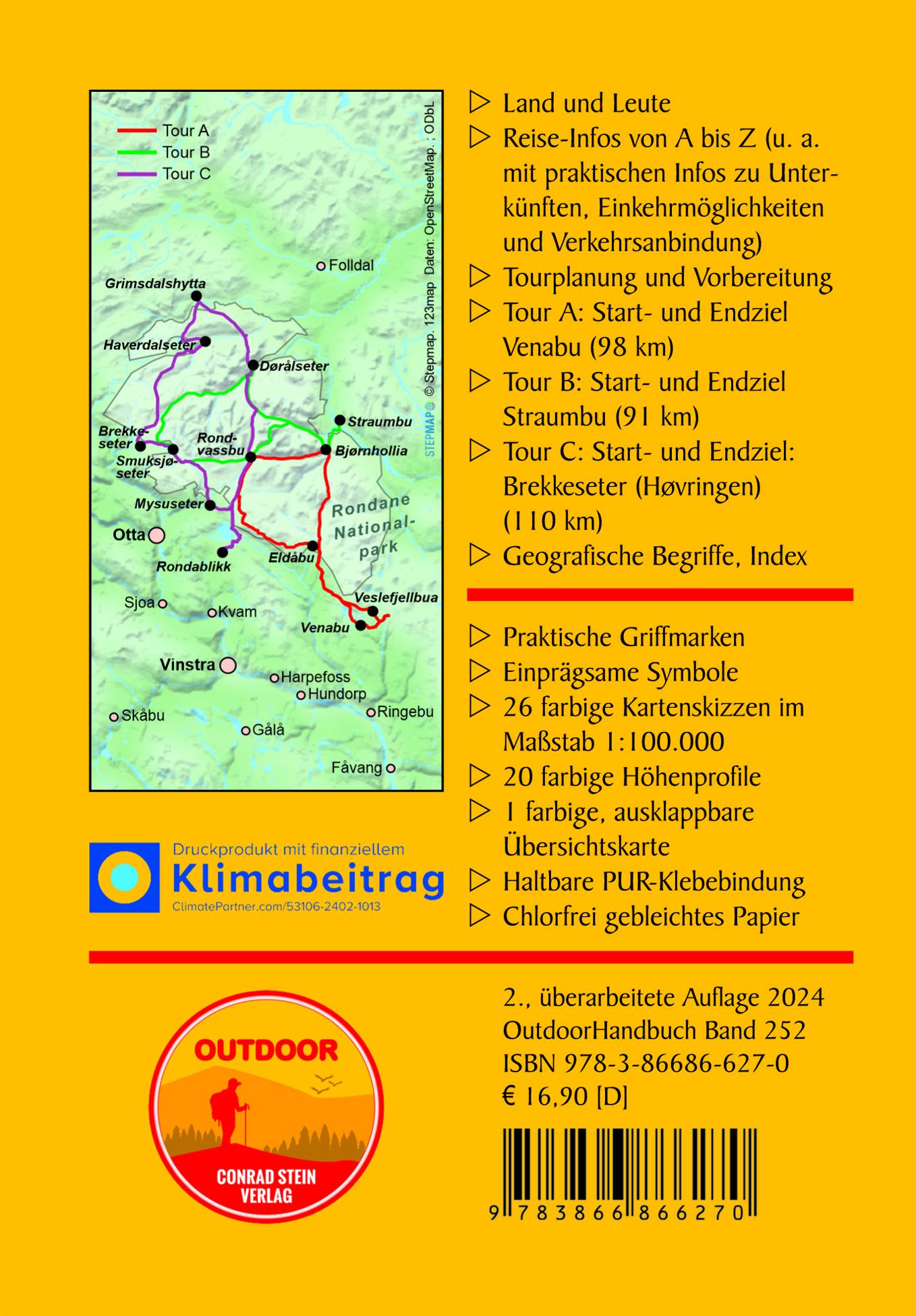 Rückseitencover Norwegen: Rondane