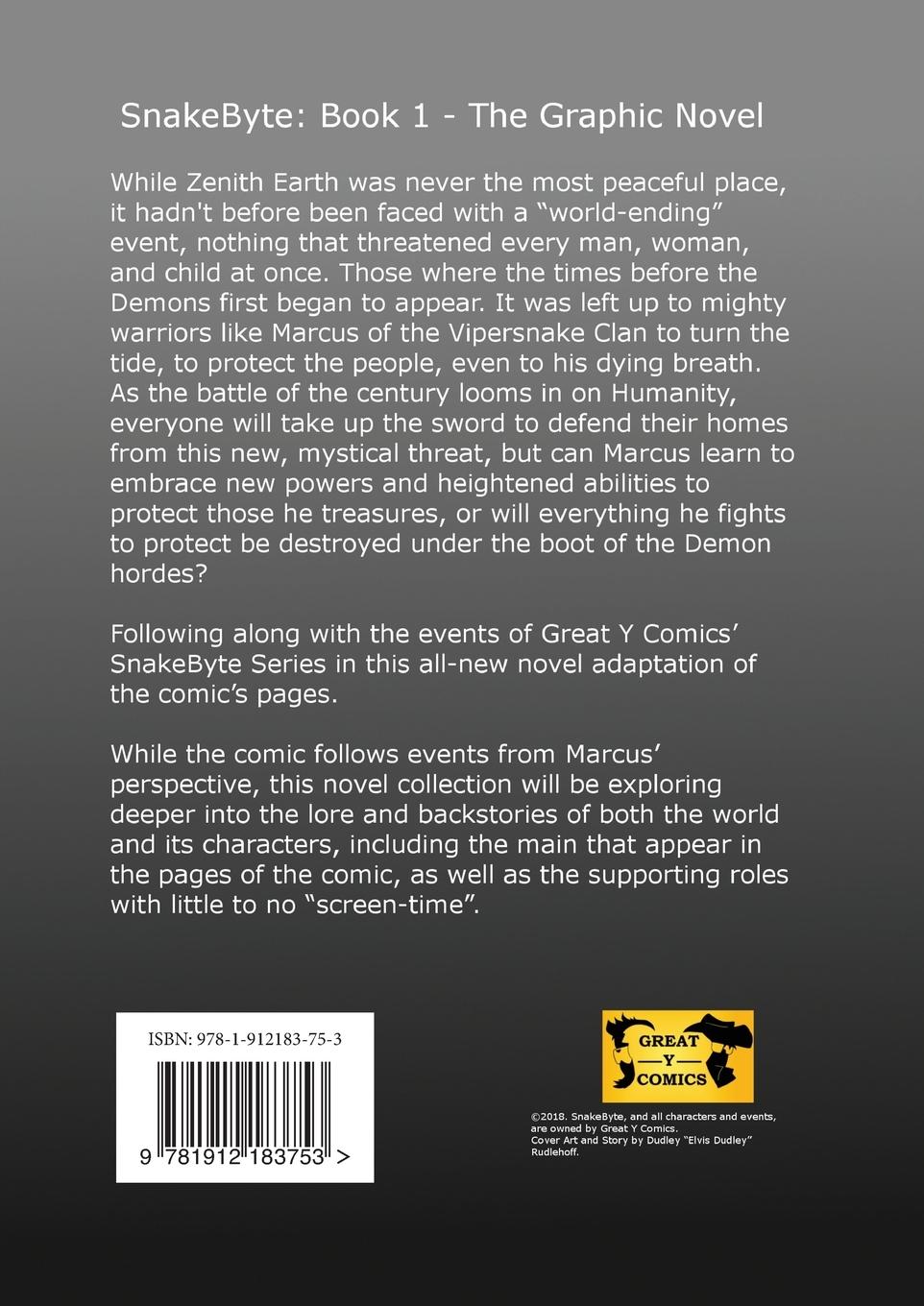 Rückseitencover SnakeByte Book 1: The Graphic Novel