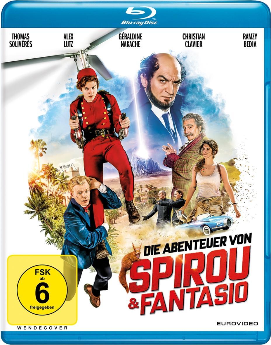 Vorderes Coverbild Die Abenteuer von Spirou & Fantasio