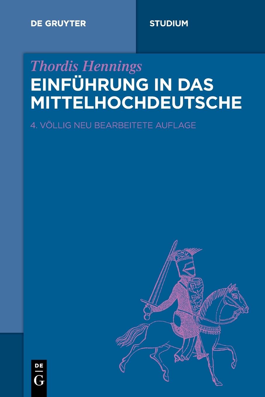 Vorderes Coverbild Einführung in das Mittelhochdeutsche