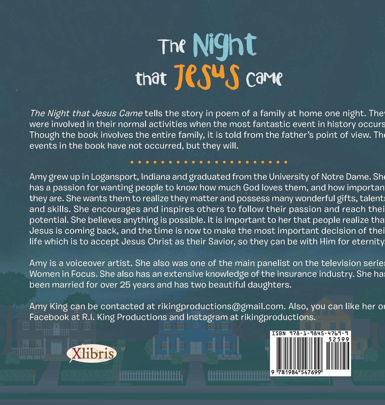 Rückseitencover The Night That Jesus Came