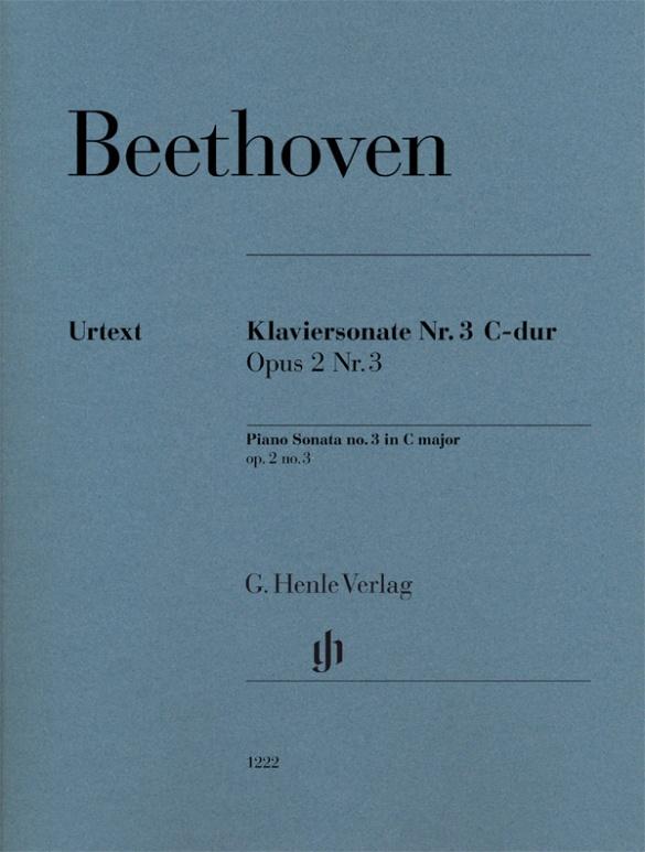 Vorderes Coverbild Piano Sonata no. 3 C major op. 2 no. 3