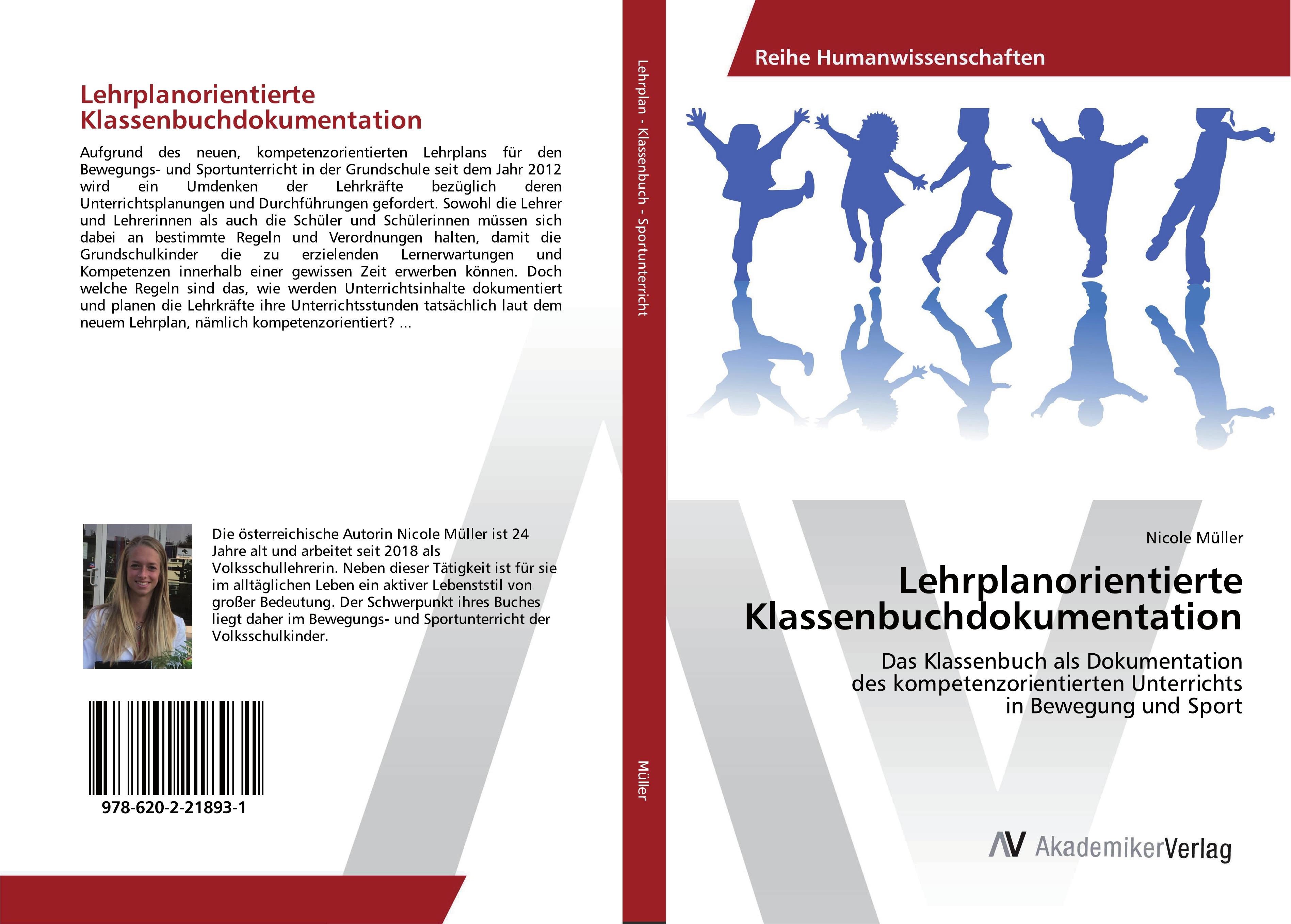 Vorderes Coverbild Lehrplanorientierte Klassenbuchdokumentation