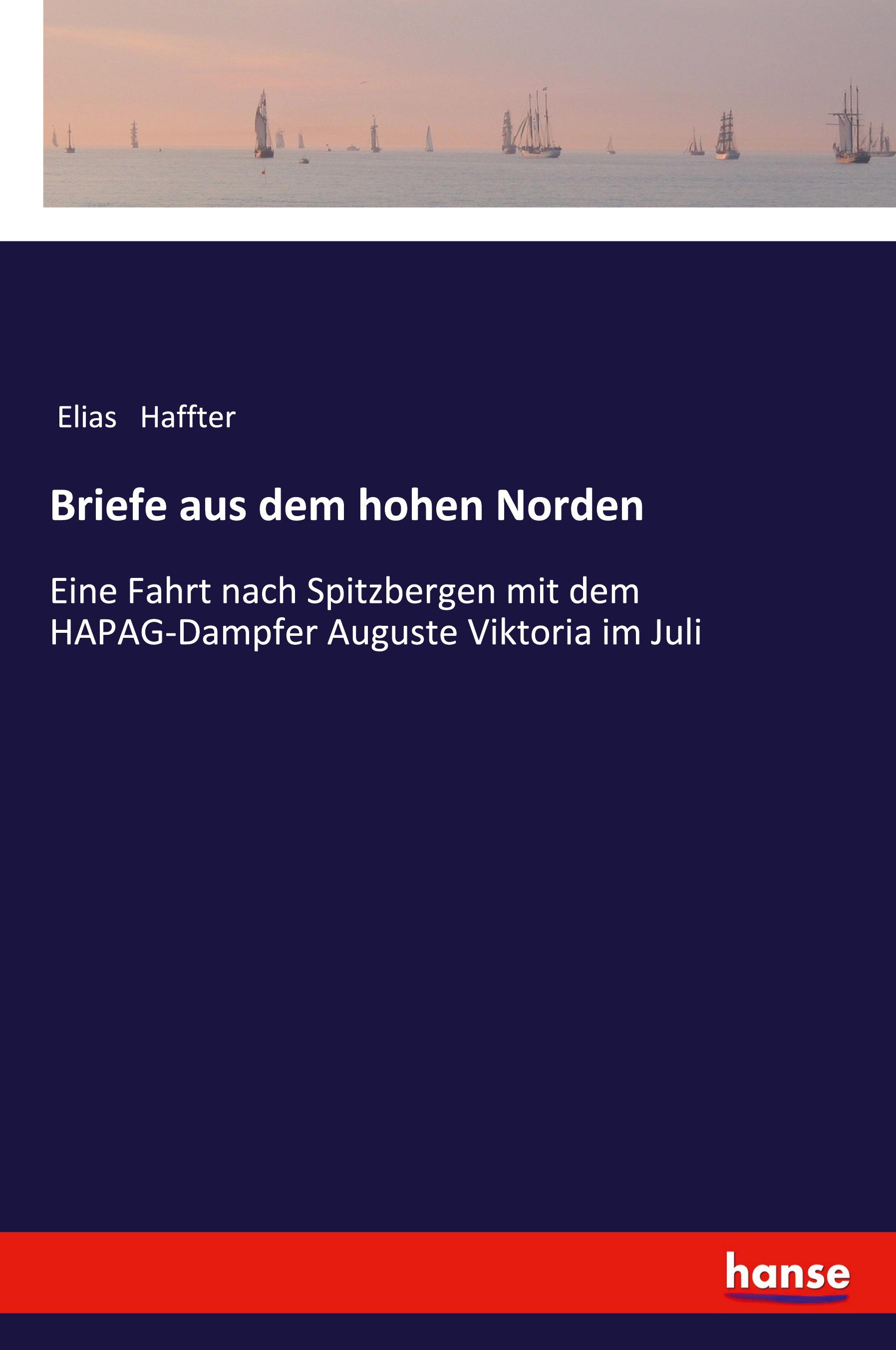 Vorderes Coverbild Briefe aus dem hohen Norden