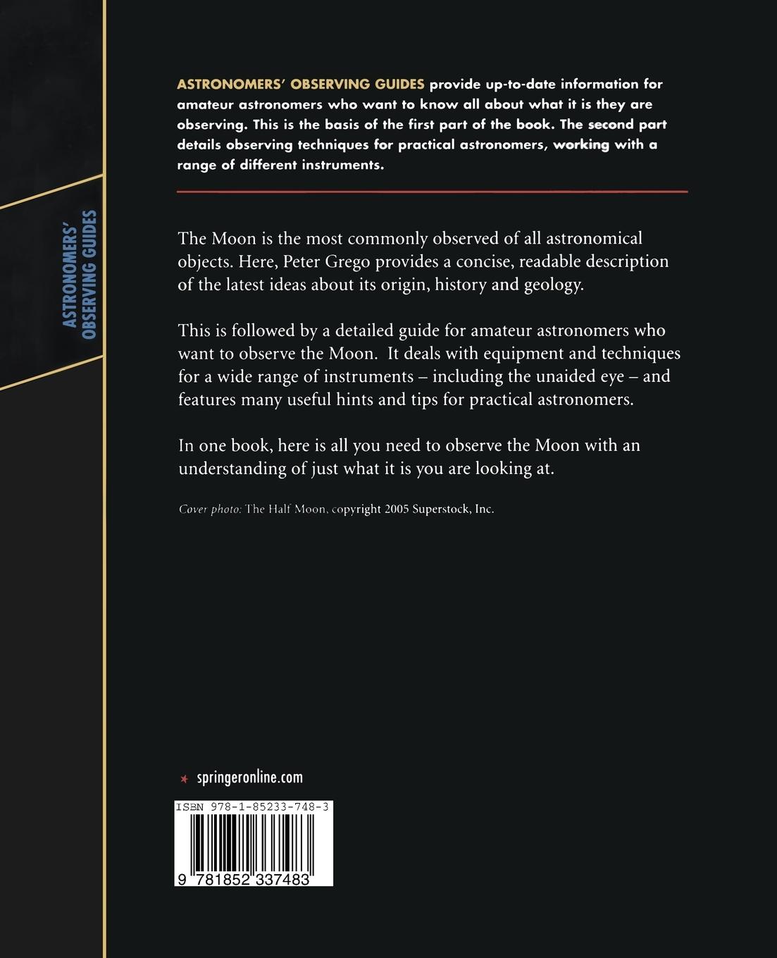 Rückseitencover The Moon and How to Observe It