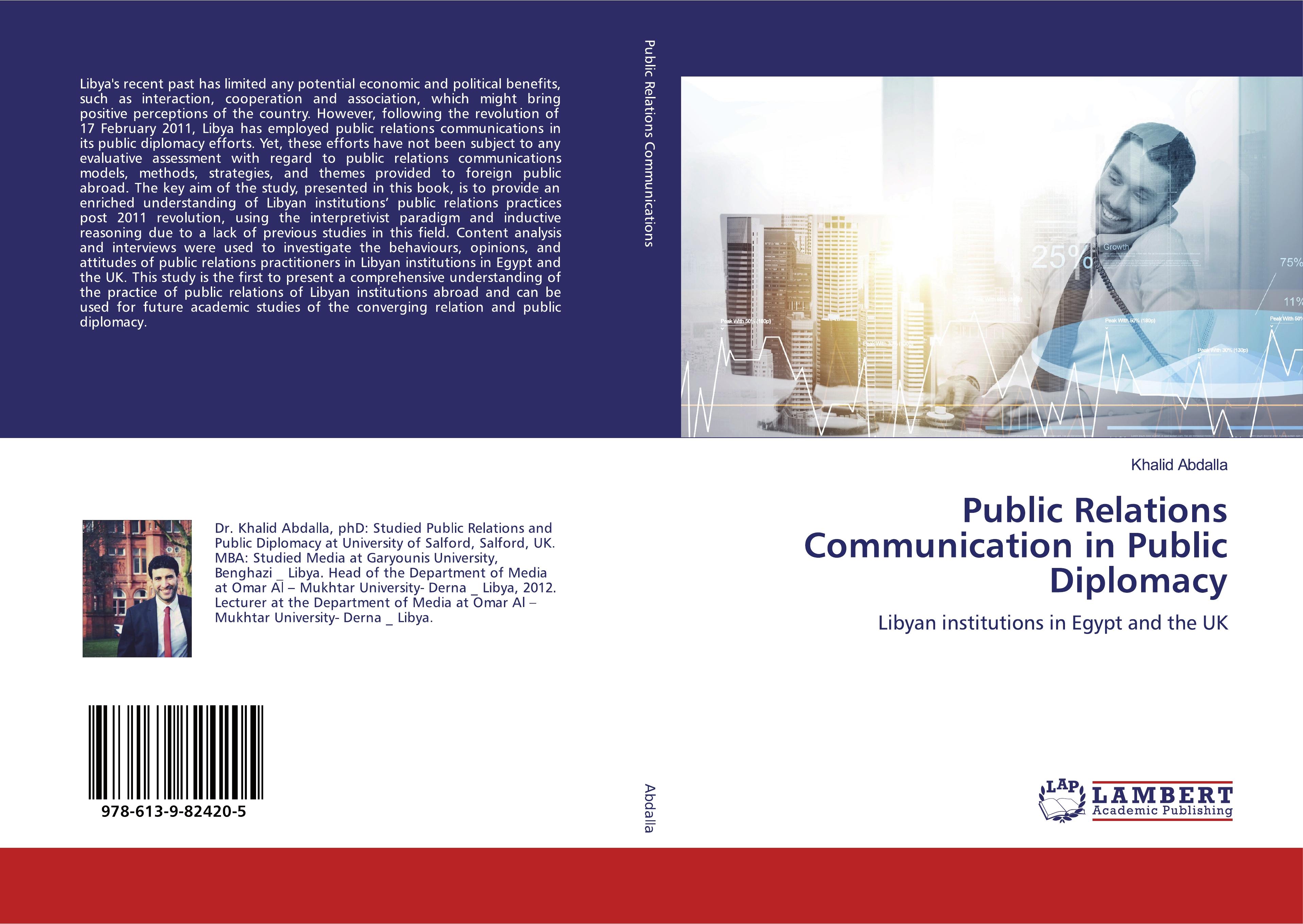 Vorderes Coverbild Public Relations Communication in Public Diplomacy