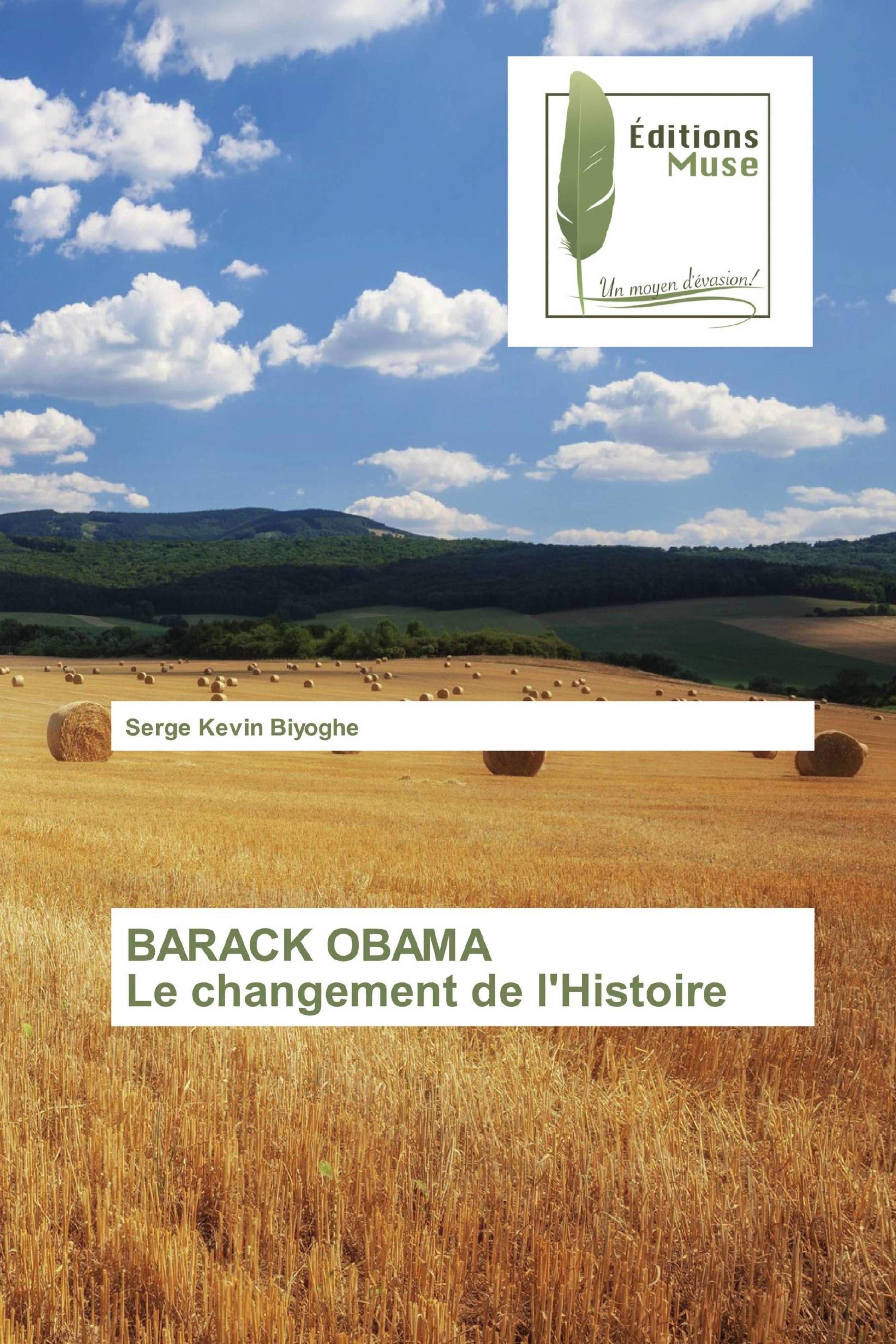 Vorderes Coverbild BARACK OBAMA Le changement de l'Histoire