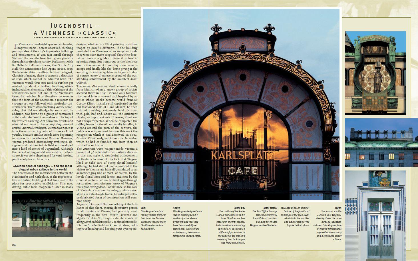 Beispielinhalt (Bild) Journey through Vienna - Reise durch Wien