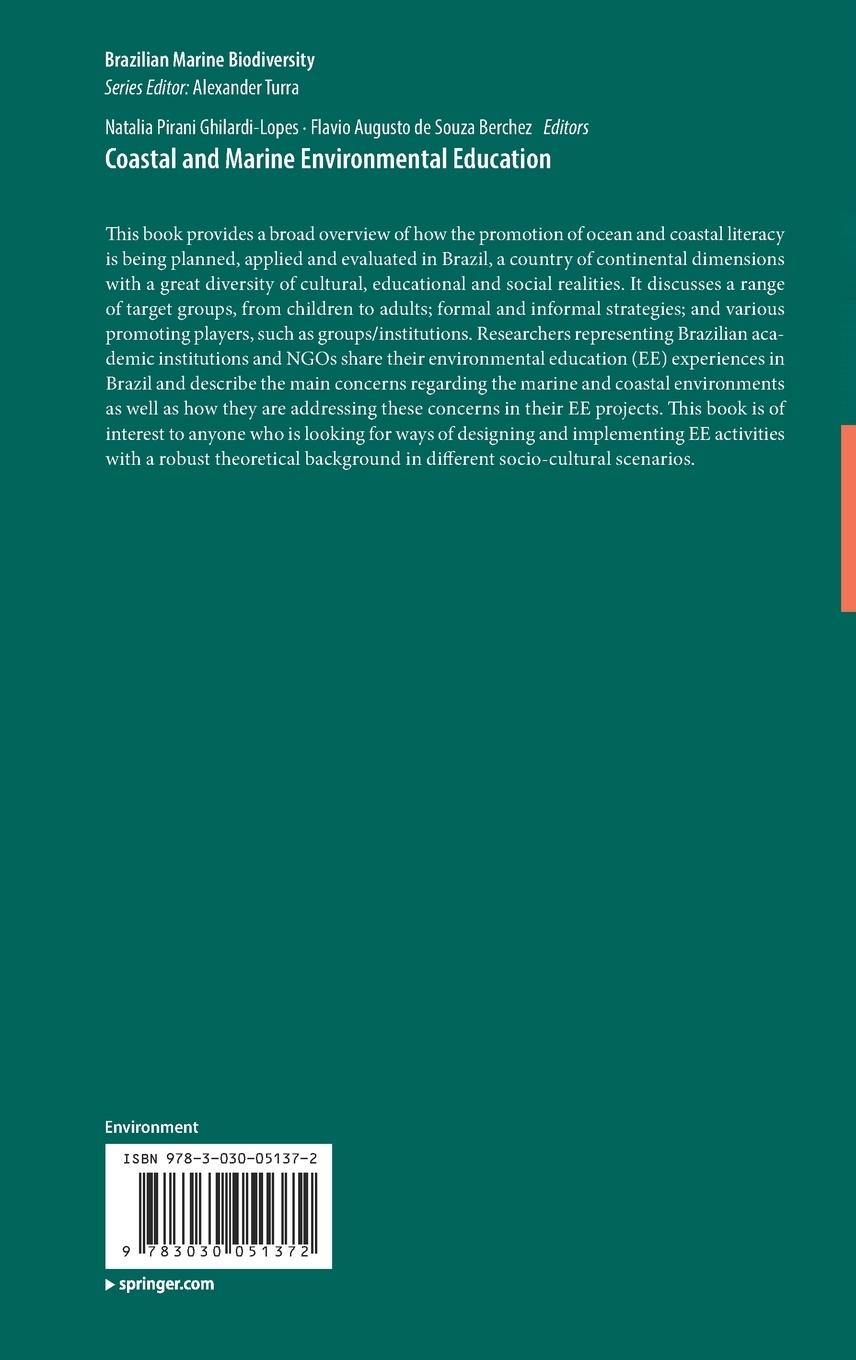 Rückseitencover Coastal and Marine Environmental Education