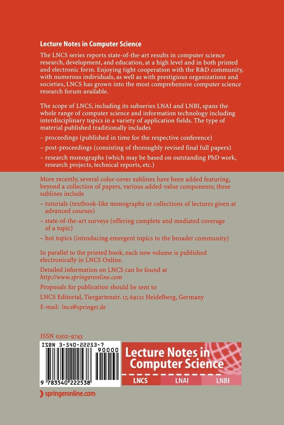 Rückseitencover Practical Aspects of Declarative Languages
