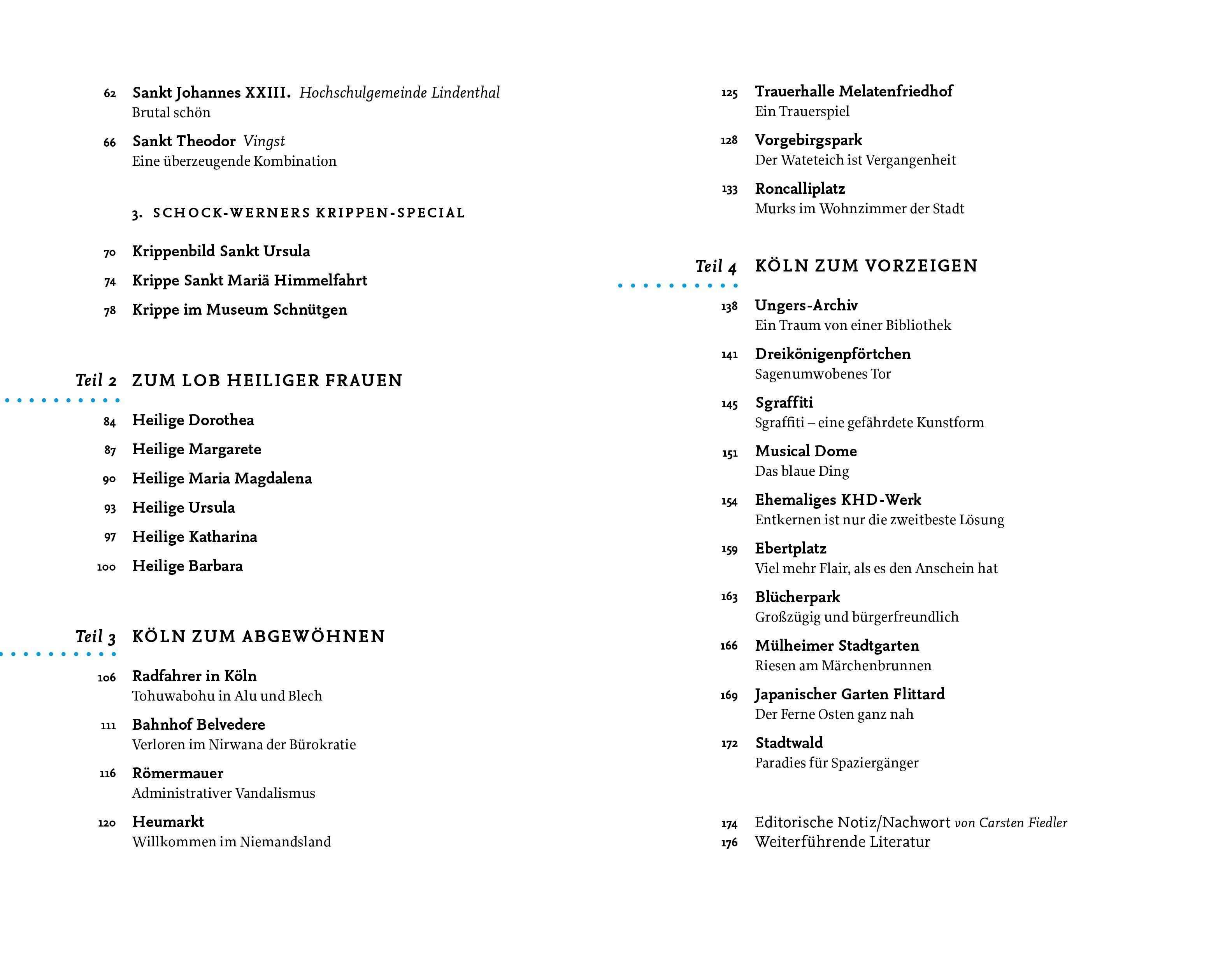 Beispielinhalt (Bild) Köln auf den Punkt 2