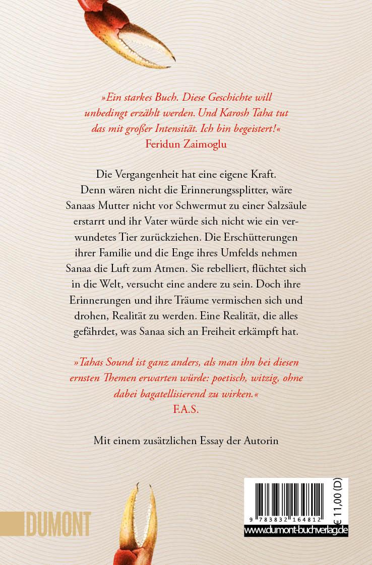 Rückseitencover Beschreibung einer Krabbenwanderung