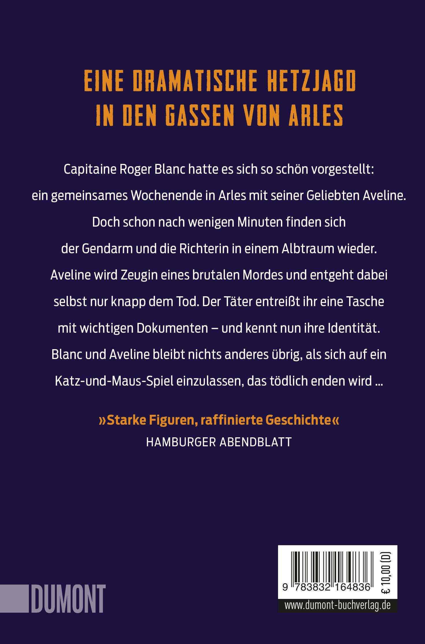 Rückseitencover Dunkles Arles