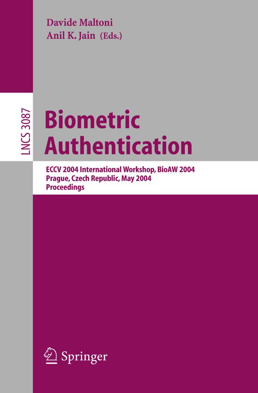 Vorderes Coverbild Biometric Authentication