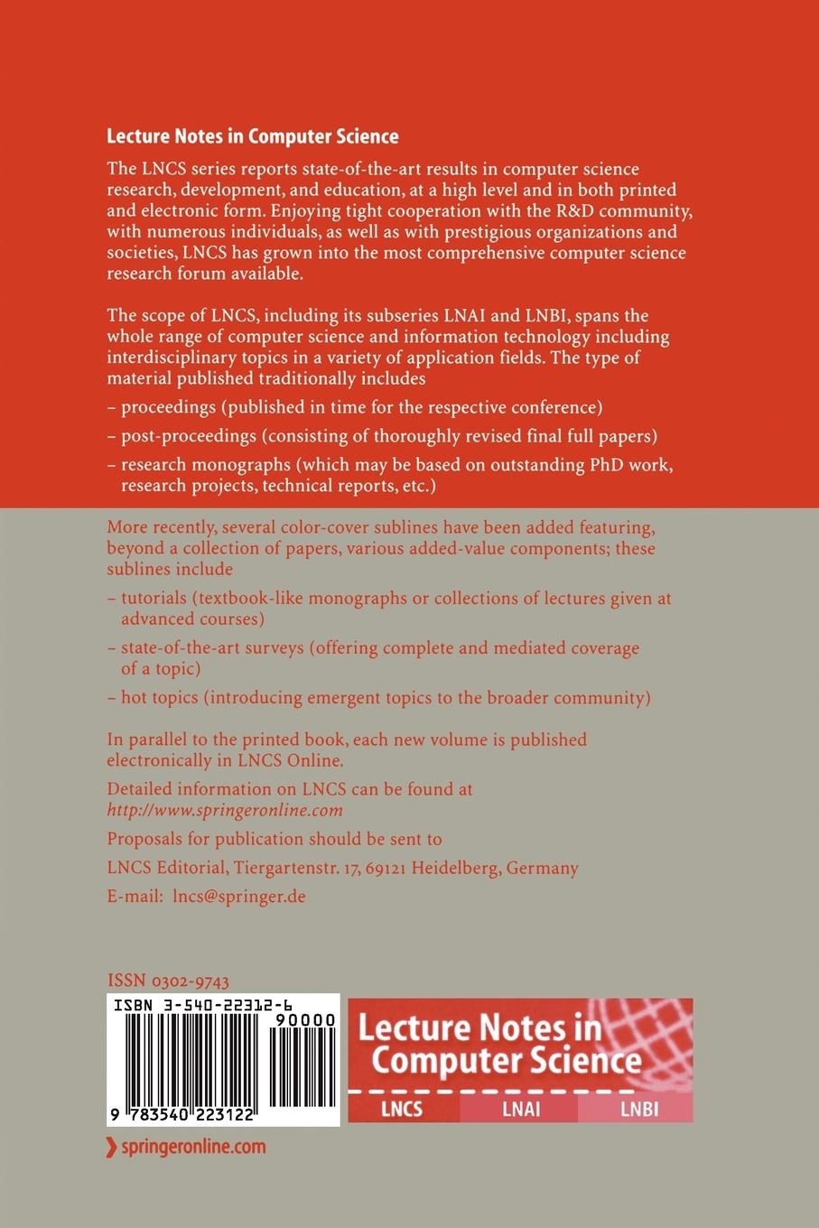 Rückseitencover Computer Human Interaction