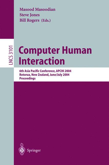 Vorderes Coverbild Computer Human Interaction
