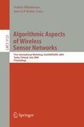 Vorderes Coverbild Algorithmic Aspects of Wireless Sensor Networks
