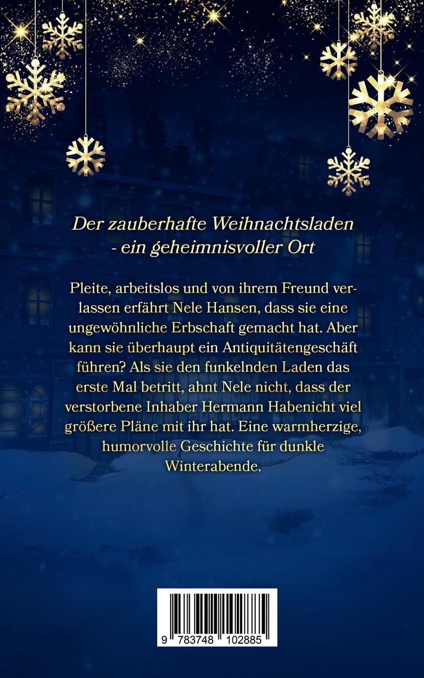 Rückseitencover Mein zauberhafter Weihnachtsladen