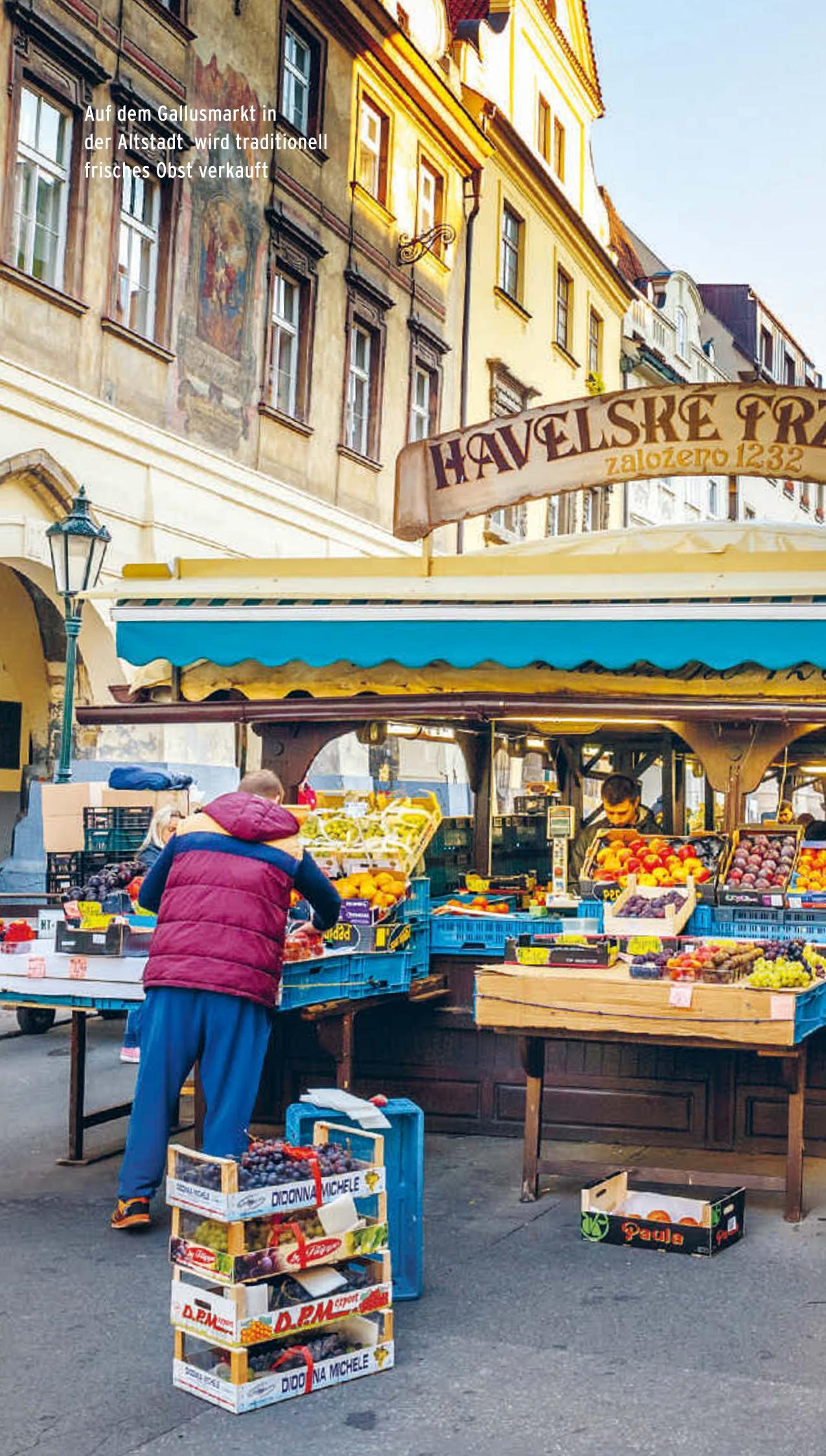 Beispielinhalt (Bild) POLYGLOTT on tour Reiseführer Prag