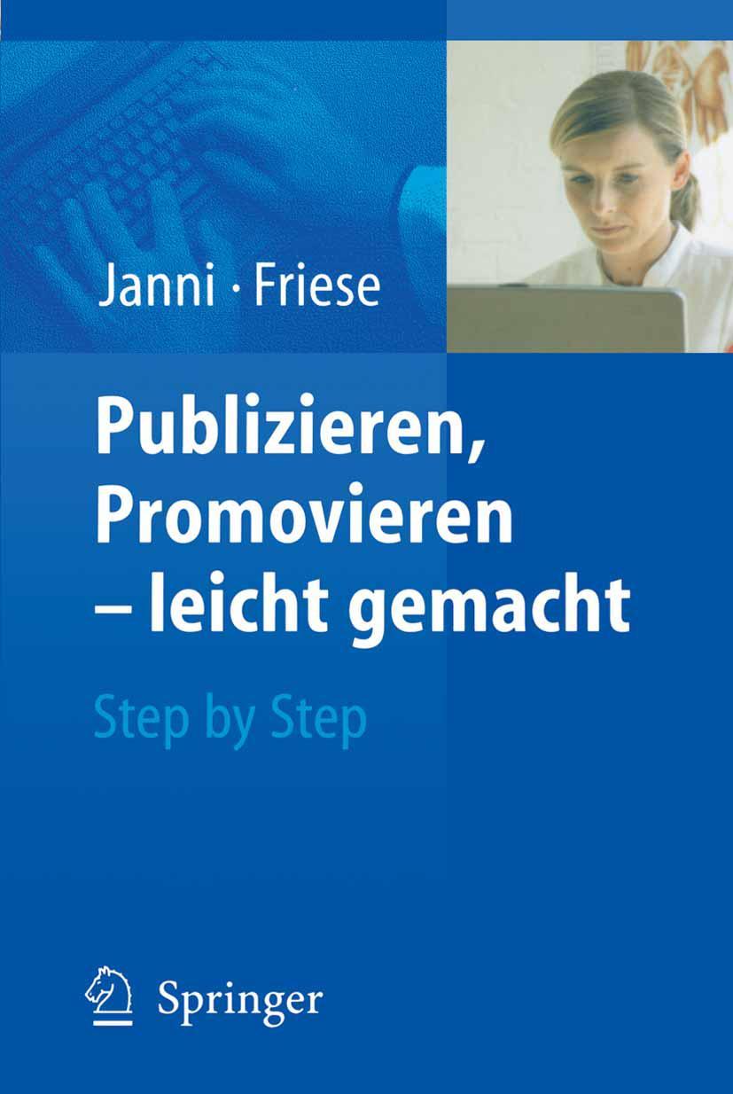 Vorderes Coverbild Publizieren, Promovieren - leicht gemacht