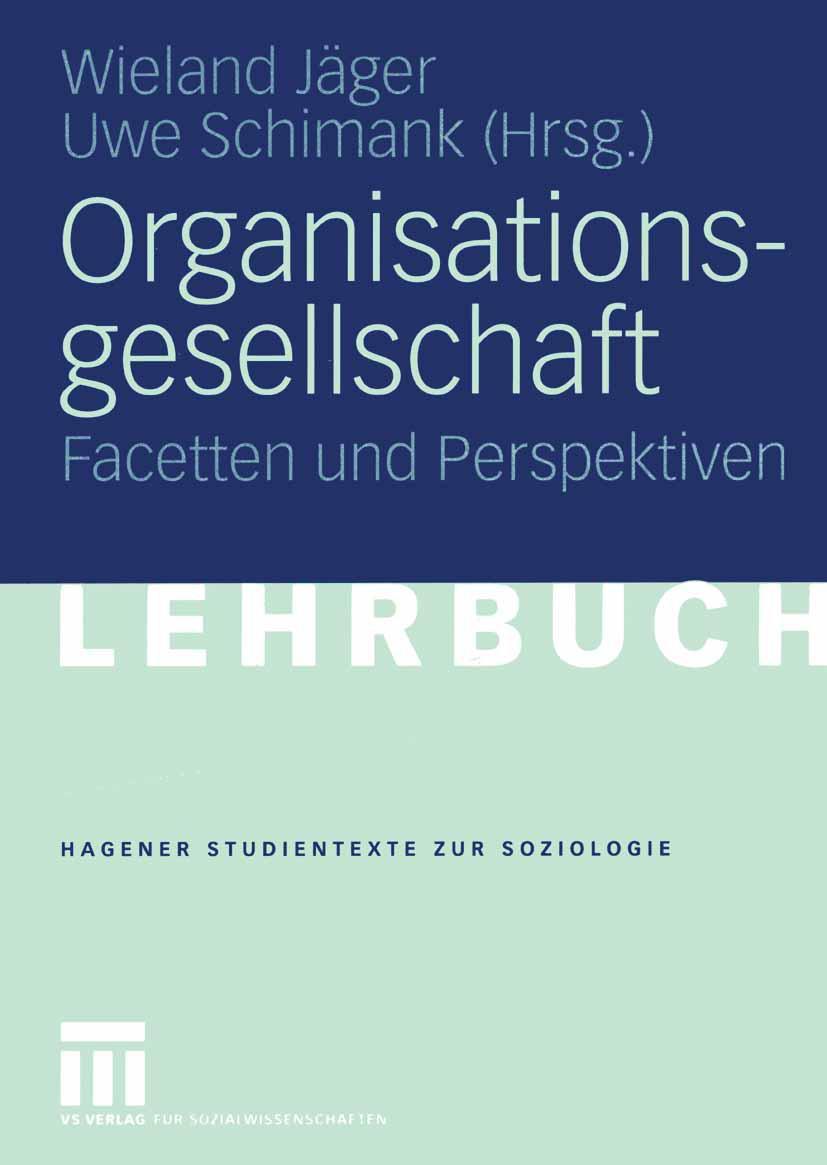 Vorderes Coverbild Organisationsgesellschaft