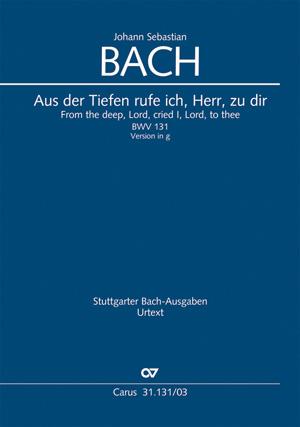 Vorderes Coverbild Aus der Tiefen rufe ich, Herr, zu dir
