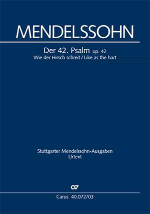 Vorderes Coverbild Wie der Hirsch schreit / Like as the hart