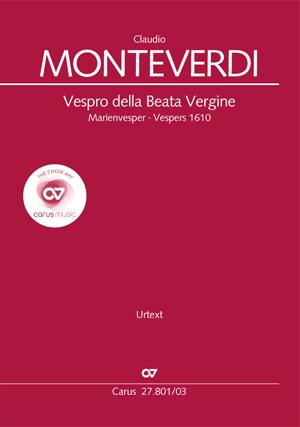 Vorderes Coverbild Vespro della Beata Vergine
