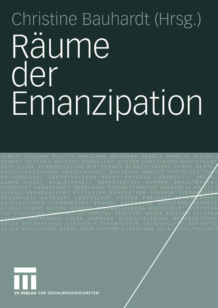 Vorderes Coverbild Räume der Emanzipation