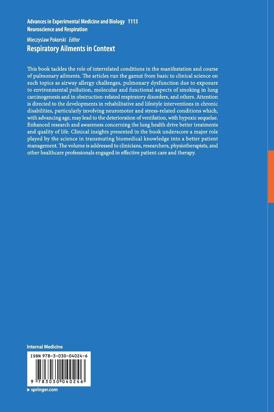Rückseitencover Respiratory Ailments in Context