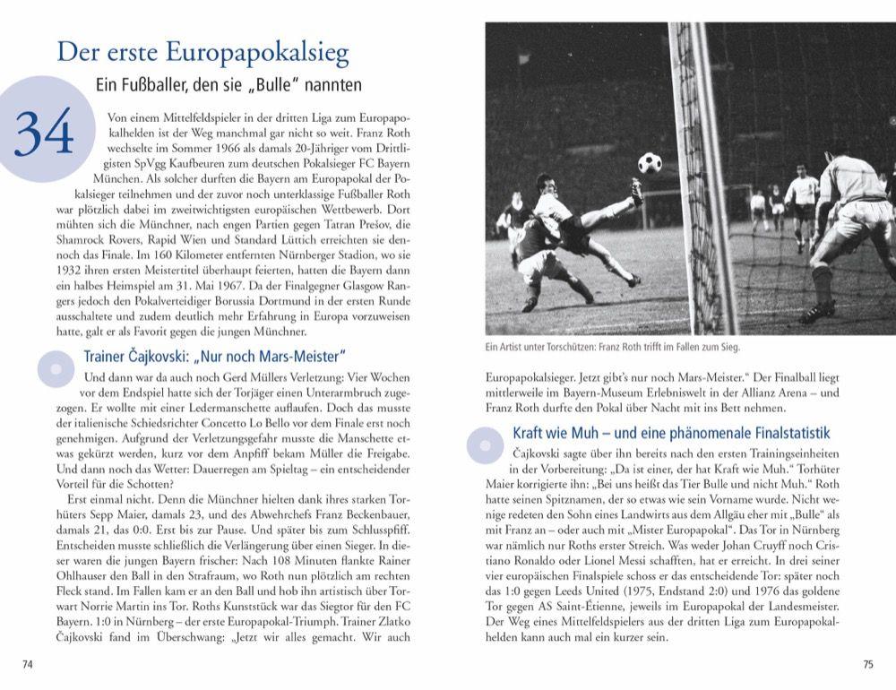 Beispielinhalt (Bild) 101 Dinge, die ein echter FC-Bayern-Fan wissen muss