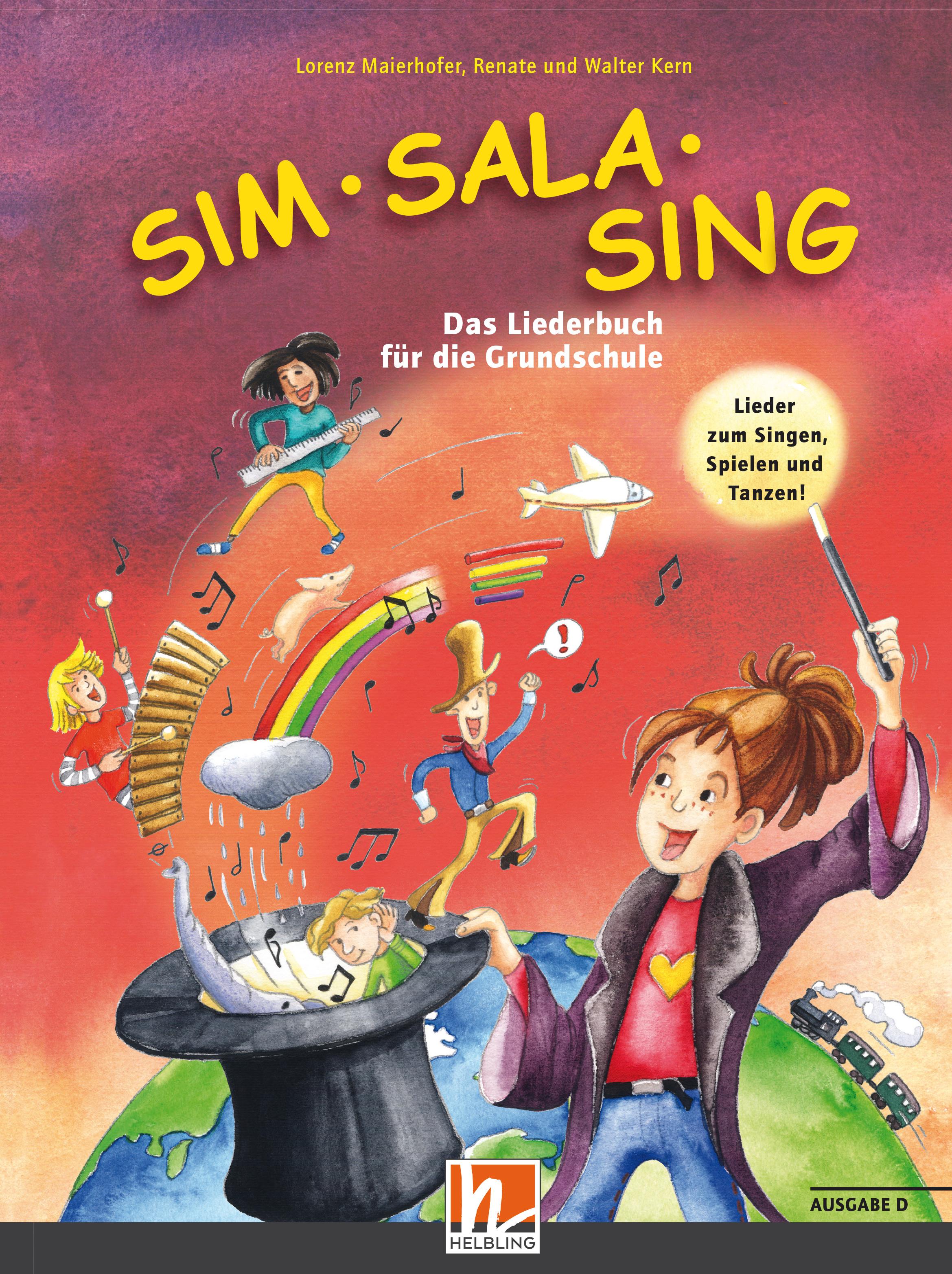 Vorderes Coverbild Sim Sala Sing. Liederbuch. Ausgabe Deutschland